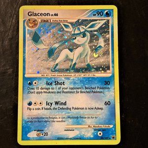 Glaceon 20/100 Cosmos Holo Rare - Pokemon TCG Majestic Dawn NM/MT Condition